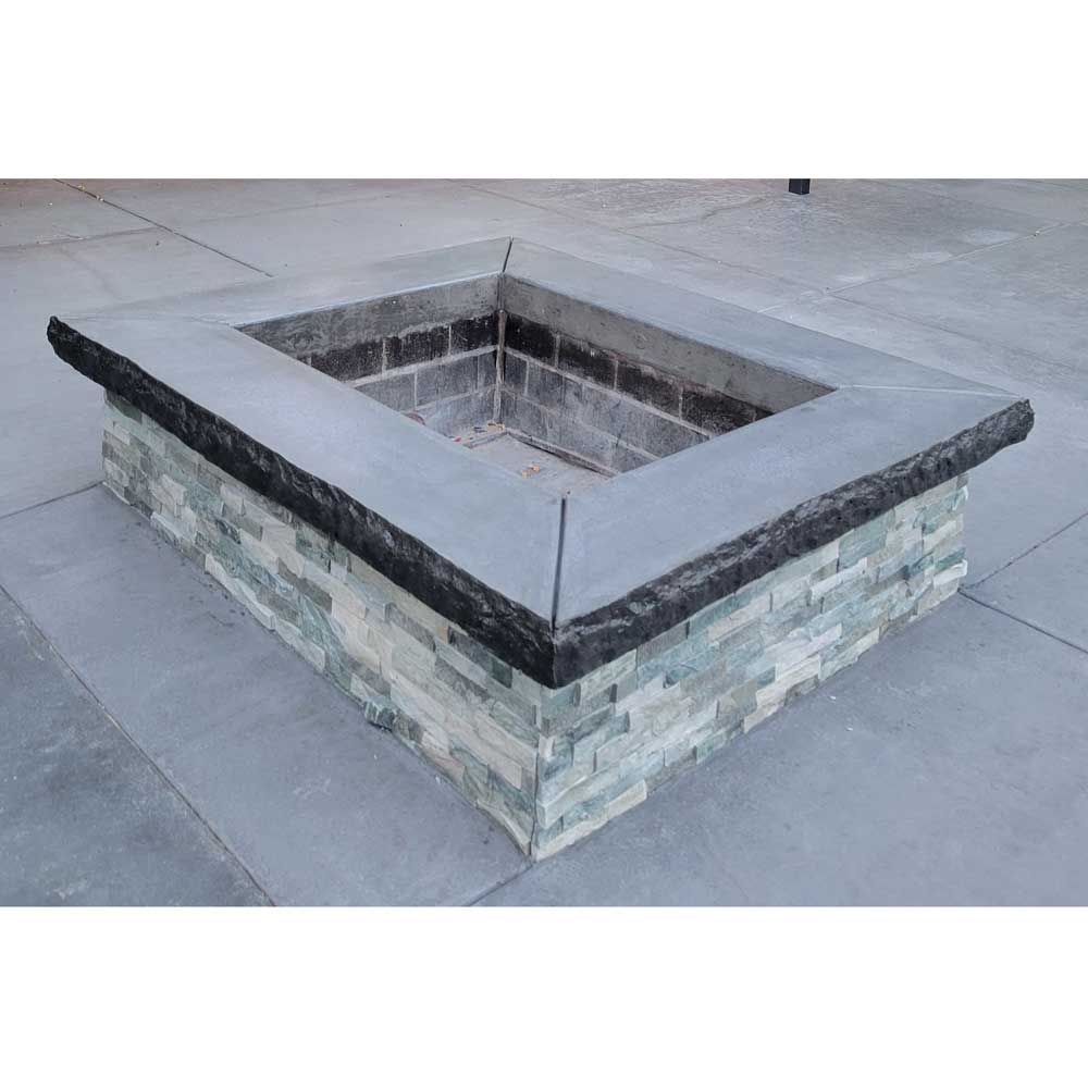 Form Liner Used to Make Fire Pit Edge Form Liner