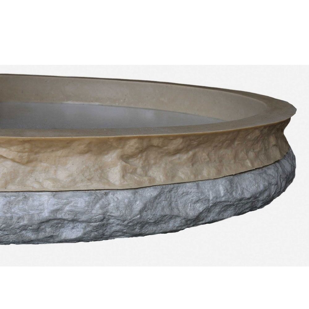 Form Liner and Product Produced Concrete Countertop Edge Form