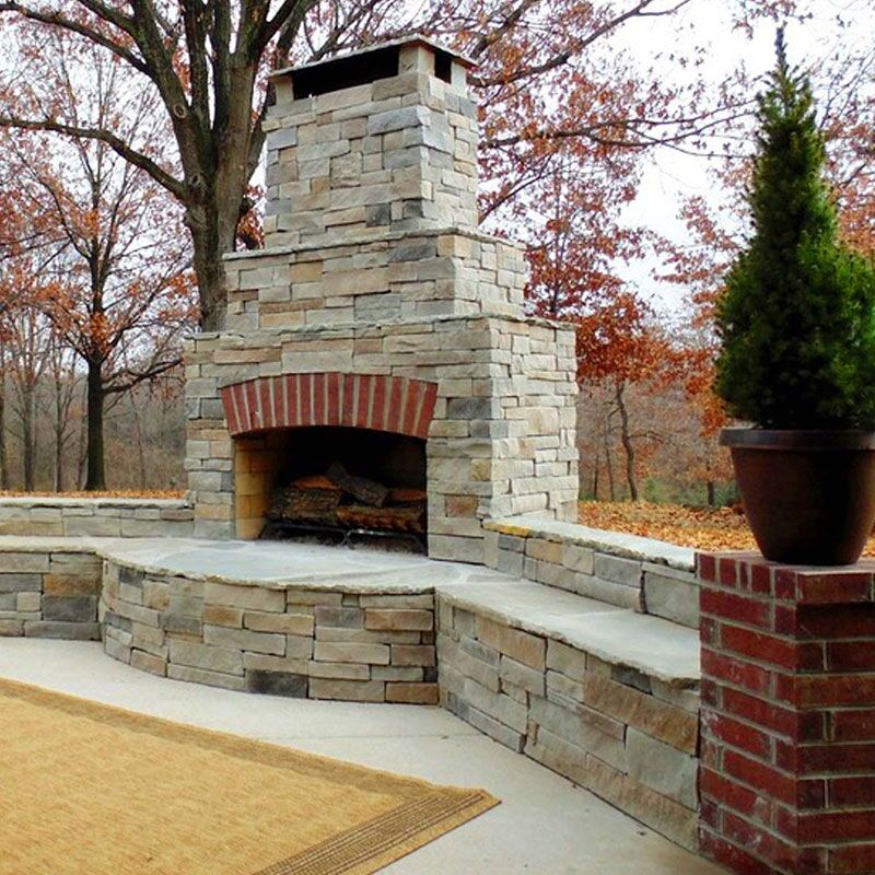 Mountain Ledge Rubber mold for concrete