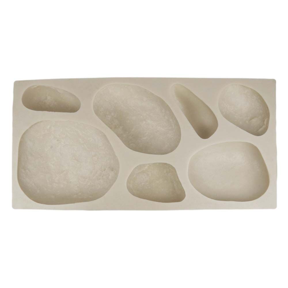 River Rock Flat Mold-Version 1 River Rock Mold For Concrete