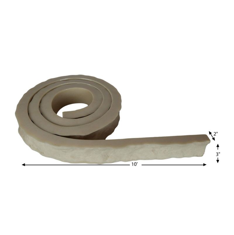 Form Liner with Dimensions Concrete Countertop Edge Form Liner