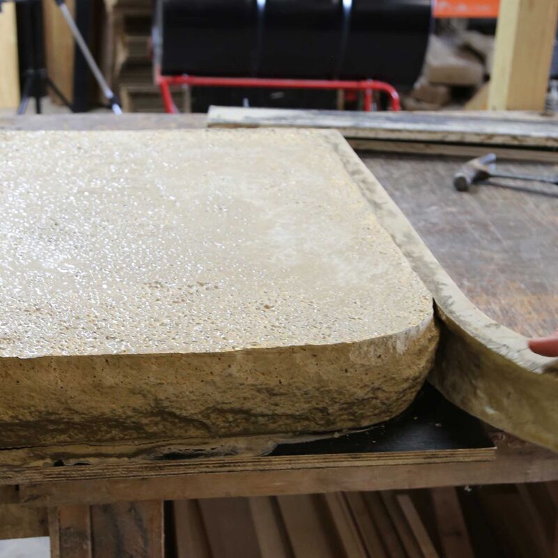 Removing the Form Liner Edge Form Liner