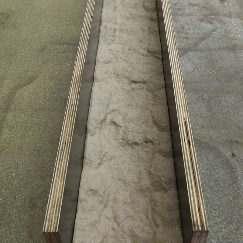 Form Liner Prepared for Lintel Concrete Step Form Liner