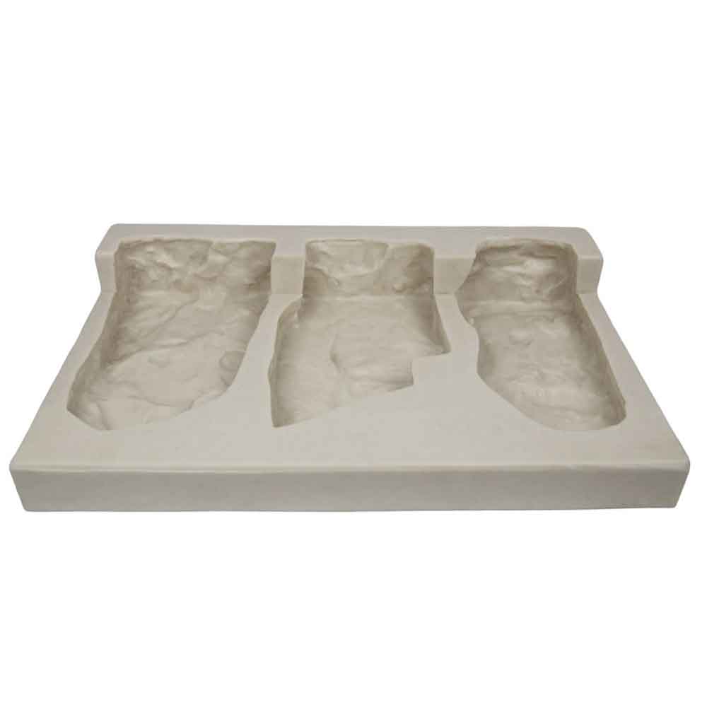 Fieldstone Corner Mold-Version 2 Fieldstone Corner Molds for Concrete - Stone Master Molds