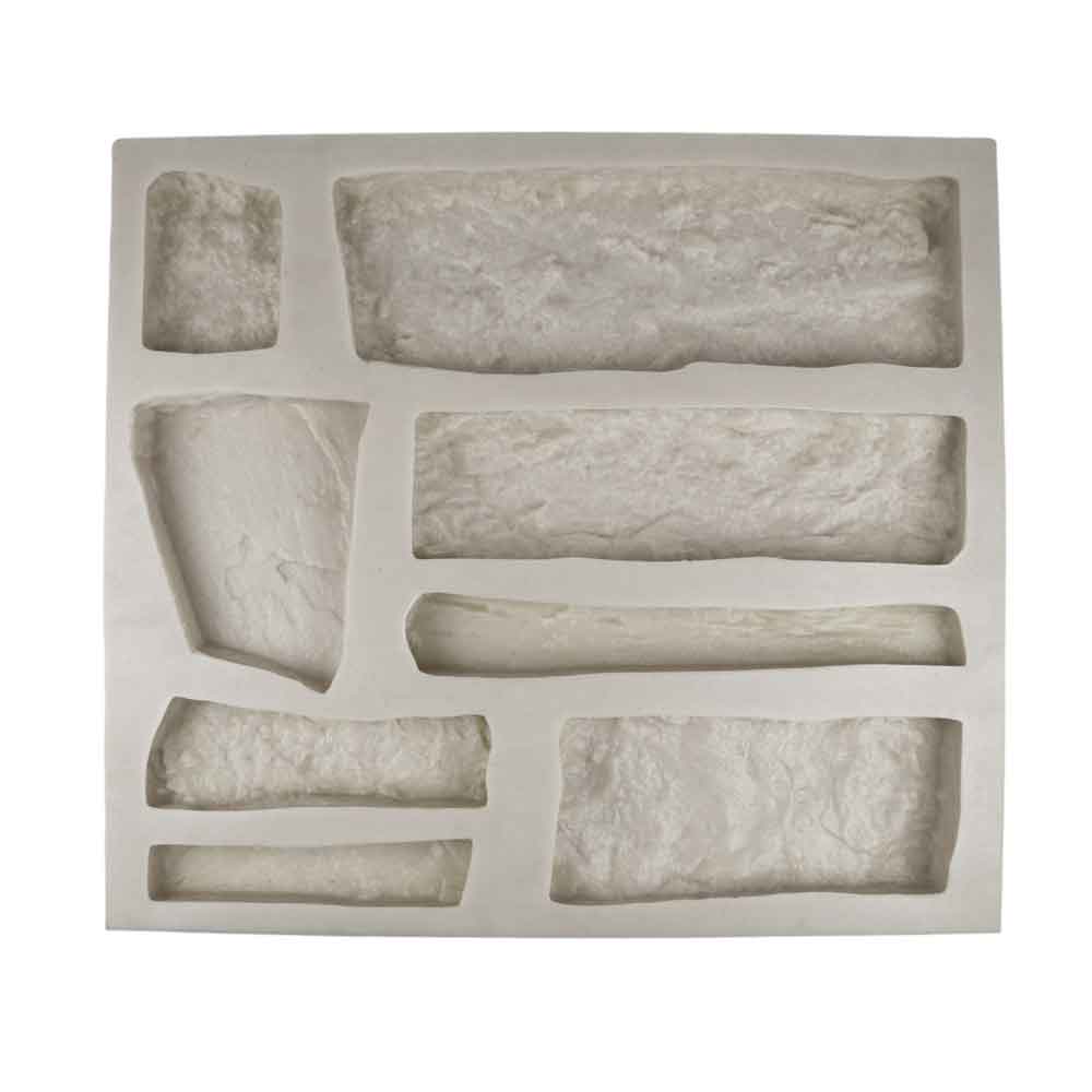 Weathered Blend Flat Mold-Version 2 Molds for Concrete