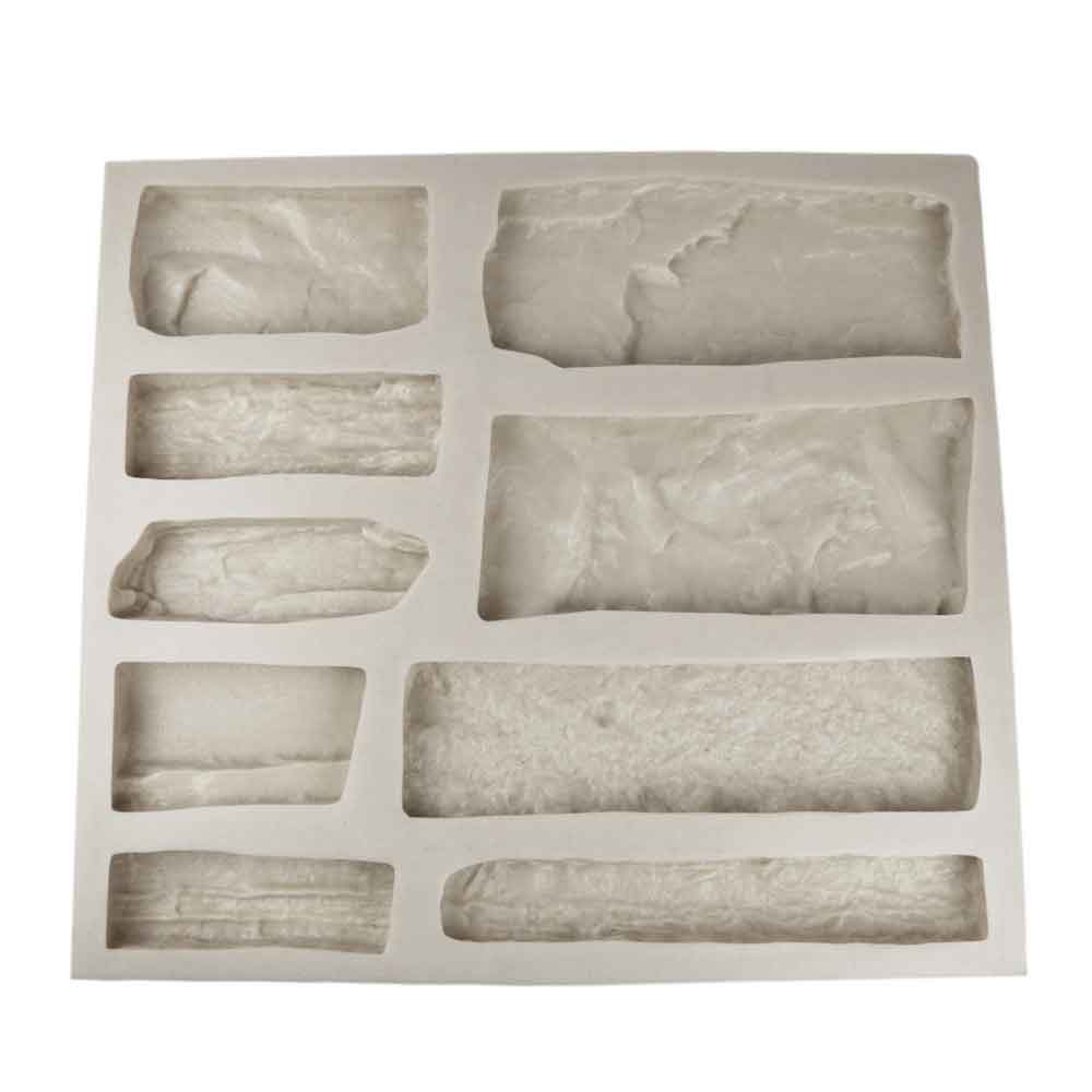 Weathered Blend Flat Mold-Version 3 Molds for Concrete