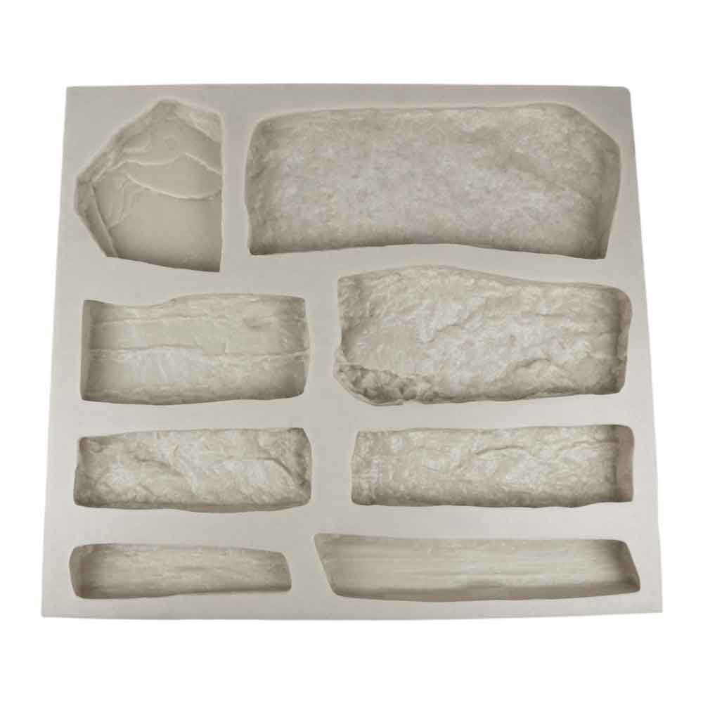 Weathered Blend Flat Mold-Version 4 Molds for Concrete