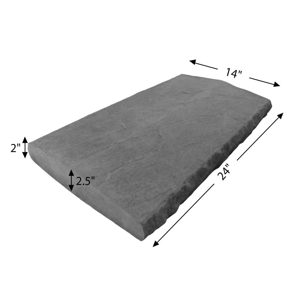 24x14" Tiered Wall Cap Tiered Wall Cap Mold